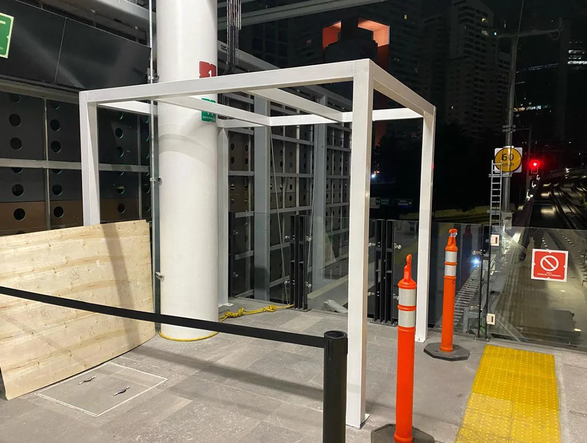 Construcción de casetas de permanencia